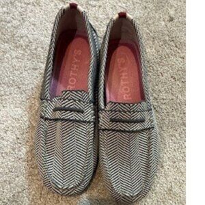 Rothy's The Driver -  Iron Herringbone - Size 9. Next to new!